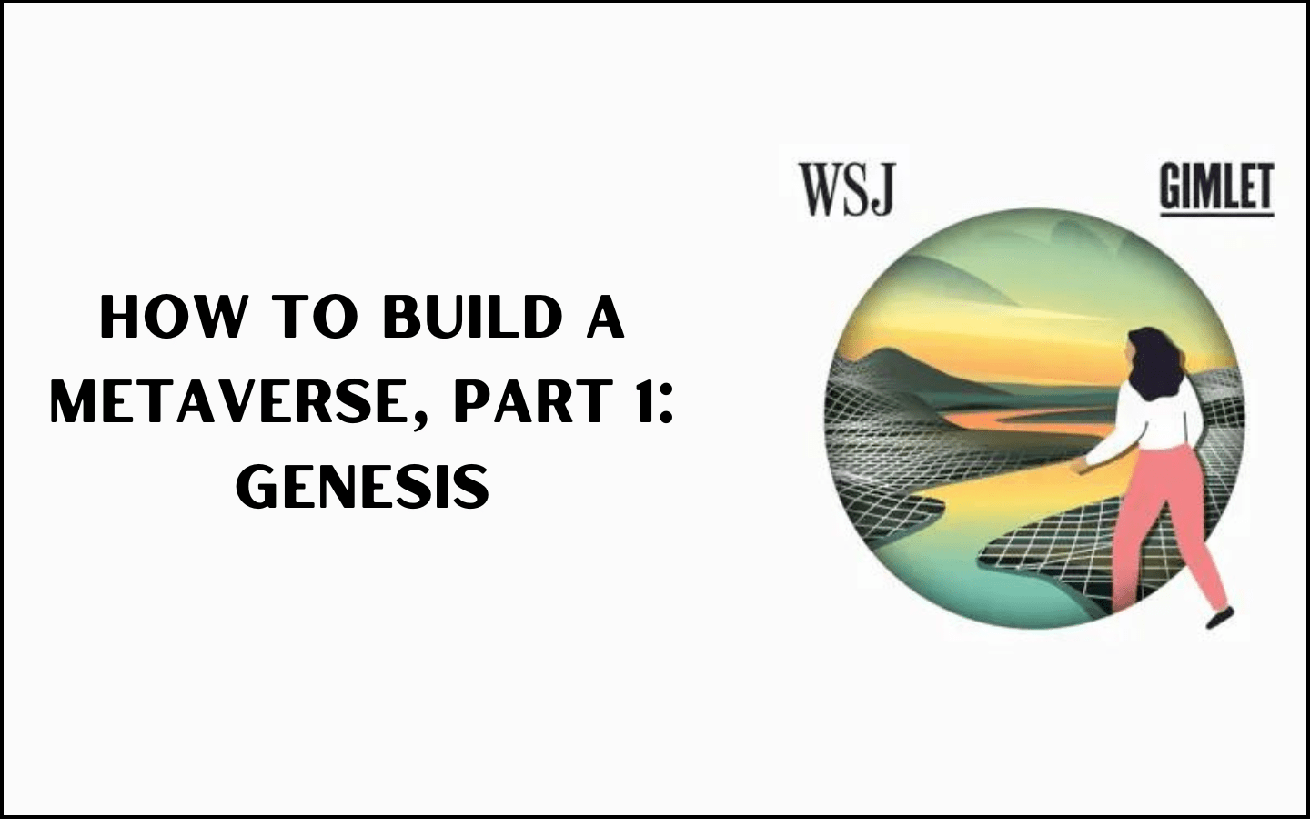 How to Build a Metaverse