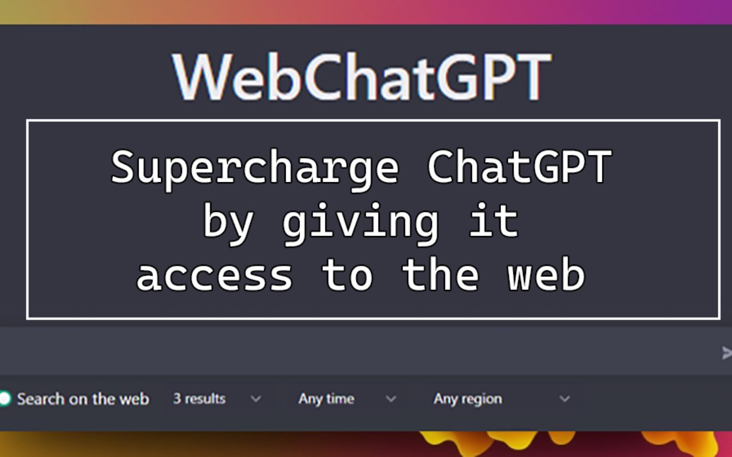 WebChatGPT